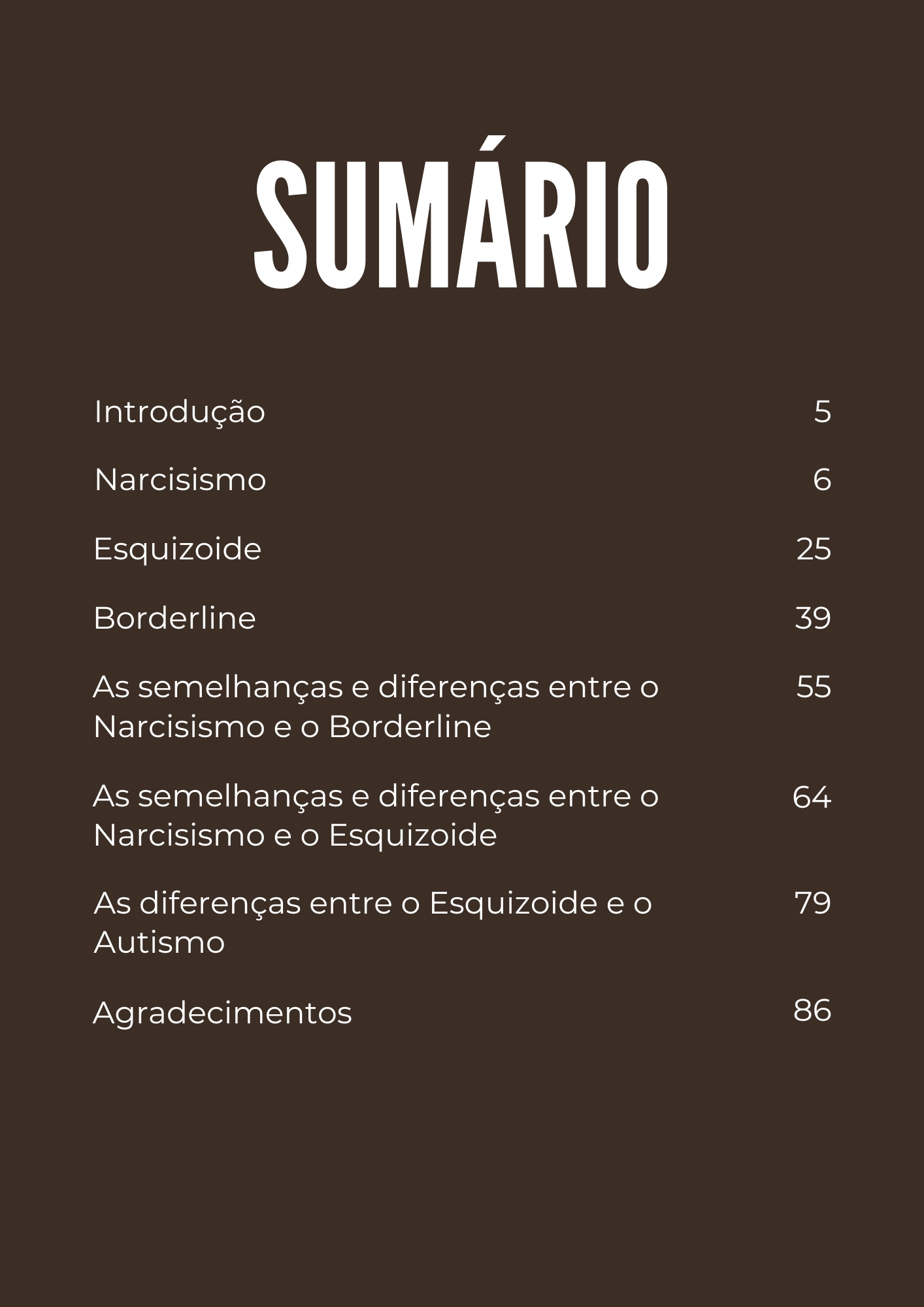Avaliando os transtornos de personalidade5