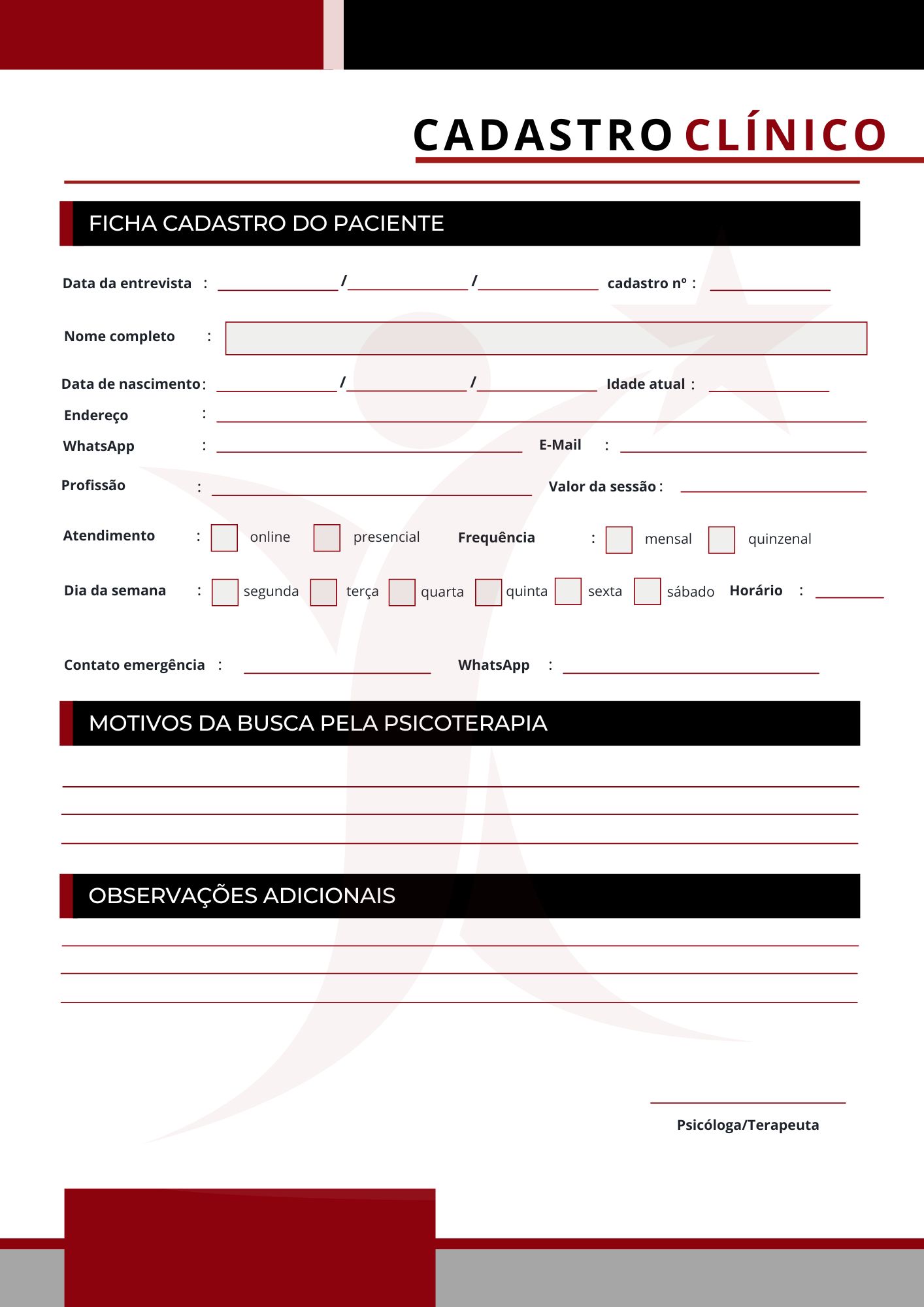 Formulário de Anamnese1